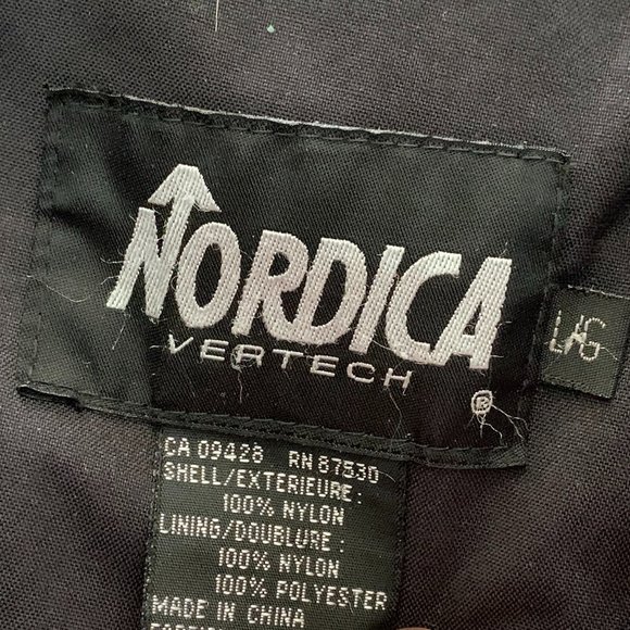 Nordica Ski Snow Board Insulated Waterproof Jacket Men's Large Blue/Black - Picture 14 of 14